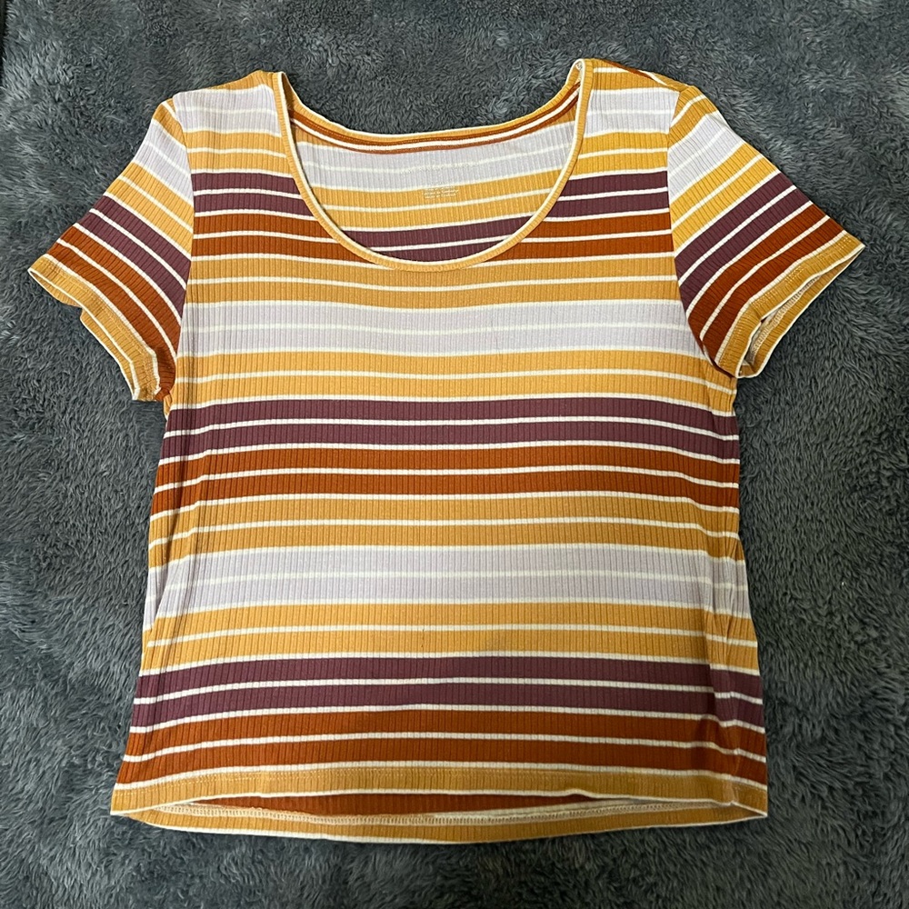 Colorful American Eagle crop top